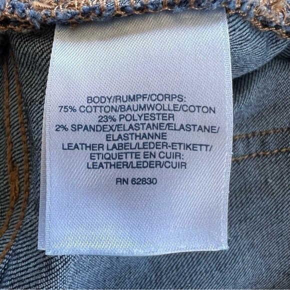 Lands End Womens Jeans High Rise Straight Leg‎ Size 6 - Picture 9 of 14